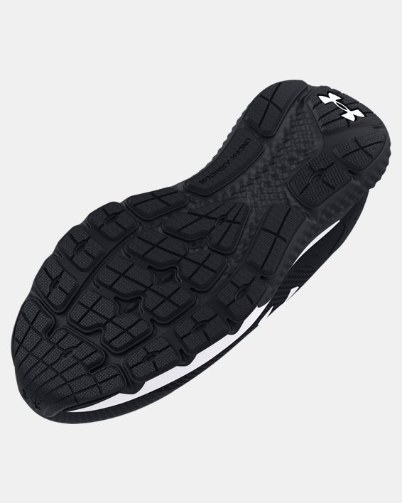 Boys' Grade School UA Charged Rogue 3 Running Shoes in Black image number 4